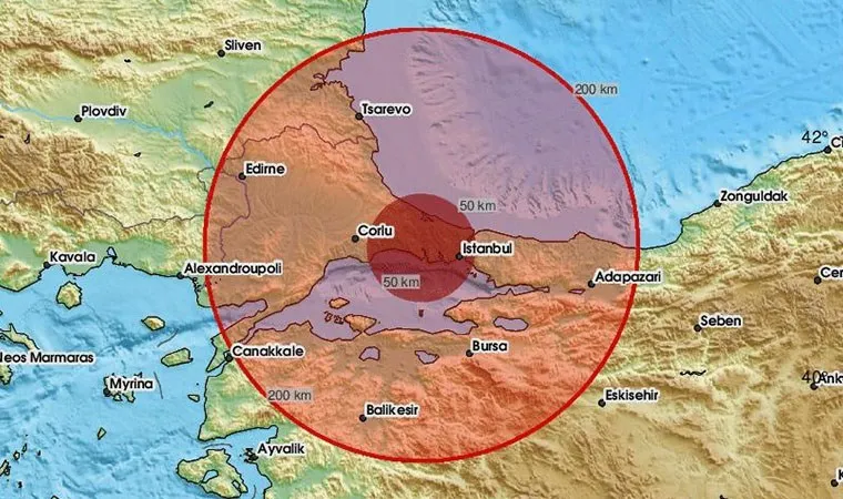 İstanbul Deprem Oldu Son Dakika